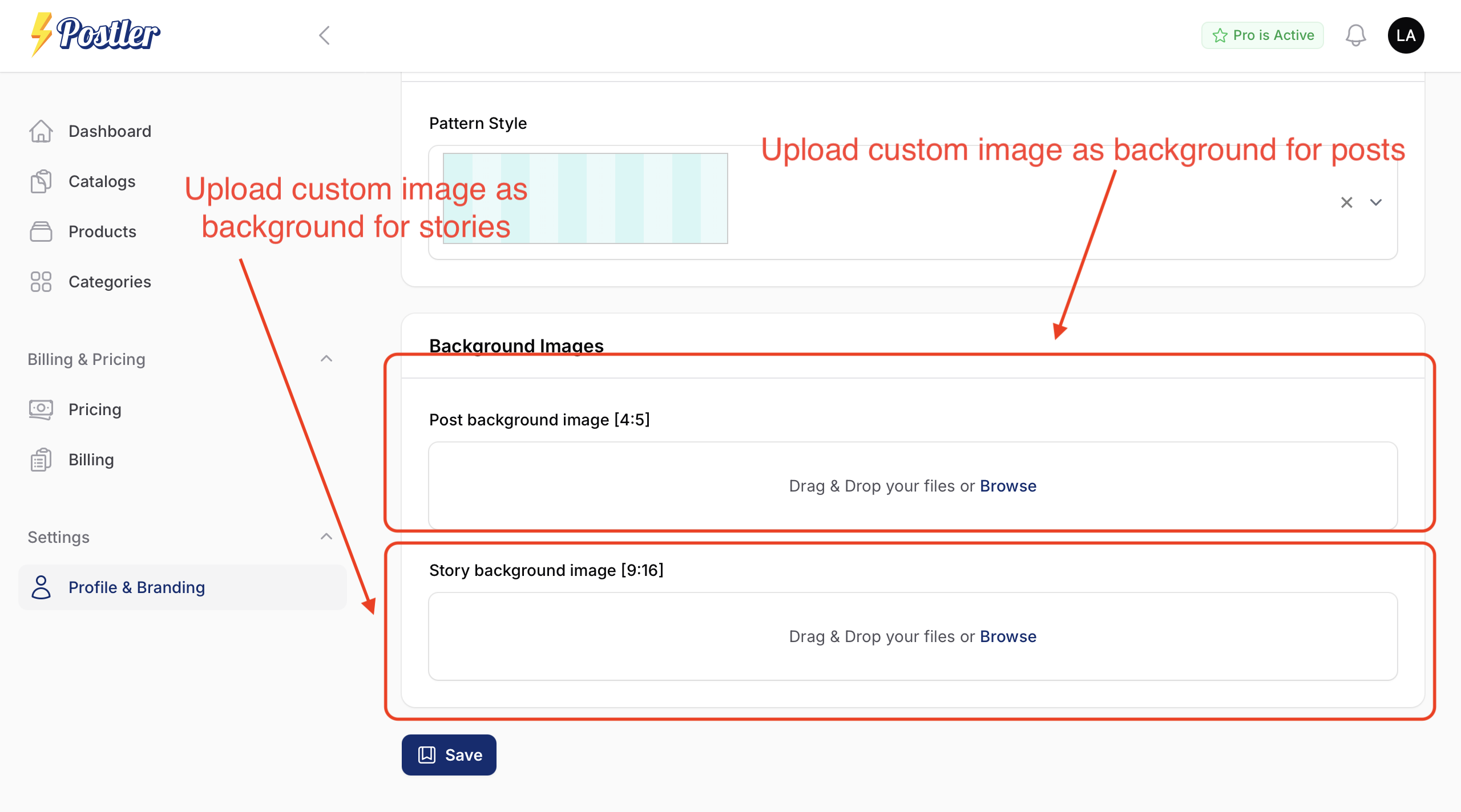 postler branding options postler branding options